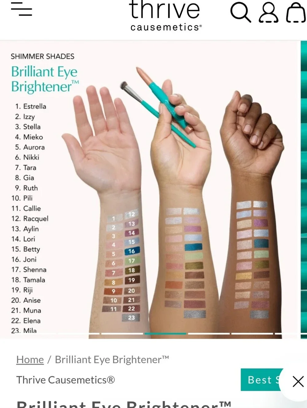 Thrive Causemetics Brilliant Eye Brightener™ -- Betty